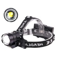 Led Headlamp Rechargeable High Lumen, Aoglenic P70 Professional Industrial Strength Waterproof Headlamps For Adults, 3 Modes Zoomable Exploration Headlight For Camping Climbing Hunting Outdoor