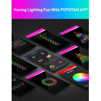 Smart String Lights Work With Alexa Google Home App Scene Control Warm White Icrgb Color Changing 33Ft Led Fairy Lights Plug In Music Twinkle Lights For Christmas Room Bedroom Wedding Party Wall Decor