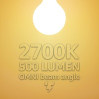 More Efficient This light is ULlisted for its safe operation and excellent performance letting it brighten up your home for an estimated 137 years This LED light bulb can last up to 15 times longer than the oldtime incandescent while reducing power consum