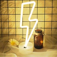 Vifulin Lighting Neon Sign Neon Lights Room Lights Cute Room Decor Teen Girl Room Decor Usbbattery Powered Led Lights For Room Bedroom, Gift For Teen Girls Bedroom Lights With Holder(Warm White)