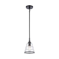 Boyer 6.5'' Wide 1-Light Mini Pendant - Matte Black