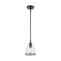 Boyer 6.5'' Wide 1-Light Mini Pendant - Matte Black