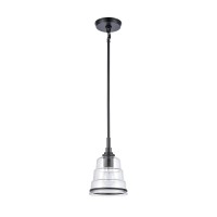 Boyer 6.5'' Wide 1-Light Mini Pendant - Matte Black