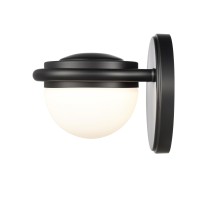 Nelly 5'' Wide 1-Light Vanity Light - Matte Black