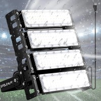 Spolehli Led Stadium Flood Lights 1200W Equivalent 32000Lm Super Bright Led Arena Lights 85305V Ip66 Waterproof 6500K Daylight