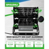 Spolehli Led Stadium Flood Lights 1200W Equivalent 32000Lm Super Bright Led Arena Lights 85305V Ip66 Waterproof 6500K Daylight