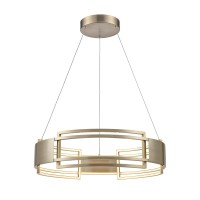 Fashionista 24'' Wide Led Pendant - Bronze