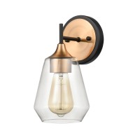 Villette 6'' Wide 1-Light Vanity Light - Satin Brass