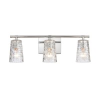 Lightweave 22'' Wide 3-Light Vanity Light - Polished Nickel