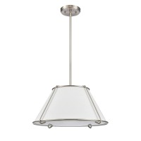 Regalia 18'' Wide 1-Light Pendant - Satin Nickel