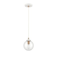 Boudreaux 6'' Wide 1-Light Mini Pendant - Matte White