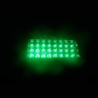 Green Led Off-Road Light Bar Pod 36W 7-Inch Spot Driving Work Pods Waterproof Fog Lamps For Van Pick-Up Truck Car Atv Utv Suv Truck Tractor Boat Fishing Hunting G Deck Trailer Navigation 12V 24V 2Pcs