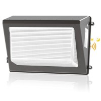 Bbestled 80W Led Wall Pack Light With Photocell, Led Street Lights Outdoor Backyard Yard Garage, Etl Dlc 120-277Vac 5000K 10400Lm Ip65, Commercial Led Flood Light Outdoor Dusk To Dawn