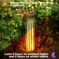 Vetwins Solar Lanterns Outdoor,Waterproof Led Garden Lights,Lights Decorative Indoor& Outdoor,Birdcage Metal Decor Lanterns, Usb Rechargeable Lantern ,Decorative Lanterns For Home Decor, Patio