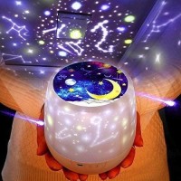 Votozi Night Lights For Kids, Multifunctional Star Projector Lamp Night Light For Boys And Girls Birthday Gifts, Christmas, And Other Parties Decoration, Best Gift For Babys Bedroom, 5 Colorful Film