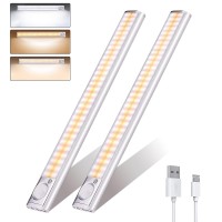 Dfgotop Closet Light 160Led Motion Sensor Closet Light 1535In Motion Sensor Light Strip, Closet Lights Wireless Night Light Battery Closet Light For Kitchen Hallway Stairs Wardrobe, 2Pcs