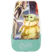 Star Wars Led Night Light, Baby Yoda, Plug-In, Dusk To Dawn Sensor, The Mandalorian, Grogu, Ul-Certified, Cute Nightlight For Kids, Bedroom, Bathroom, Hallway, Game Room, Gifts, 53364