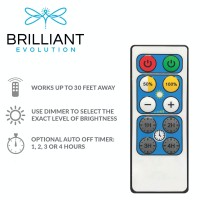 Brilliant Evolution Wired 12 Inch Led Under Cabinet Light Kit With 5 Bars And Remote Control | Led Under Cabinet Lighting | Under Counter Lights For Kitchens | Under-Counter Light Fixtures