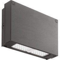 Lithonia Lighting Outdoor Wpx1 Led 5000K Mvolt Architectural Wallpack In Dark Bronze