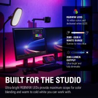 Elgato Light Strip - Smart Light With 16 Million Colors Through Rgbww Leds Including Warm/Cold White, App-Control Via Ios/Android, Pc/Mac, Stream Deck, Perfect For Gaming, Streaming And Home Setups