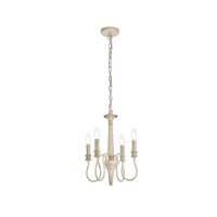 Flynx 4 Lights Pendant In Weathered Dove