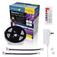 Armacost Lighting 423500 Ribbonflex Home 16Ft. Rgb+W Smart Led Tape Light Kit, Multi-Color And White