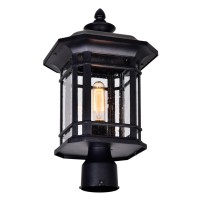 Blackburn 1 Light Outdoor Black Lantern Head