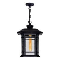 Blackburn 1 Light Outdoor Black Pendant