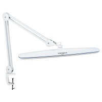 Bemelux Task Lamp With Clamp Bright 117Pcs Leds Metal Swing Arm 24W 2200 Lumen Dimmable Led Desk Lamp For Architect Home Offic