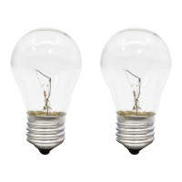 Kingman Warm White Appliance Incandescent Light Bulb (2 Bulbs) 40W 120V