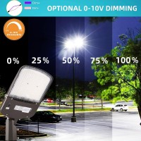 Whled 200W Outdoor Led Parking Lot Light With Slip Fitter, 5000K Daylight 28000Lm 750W Hpshid Equiv,[Dusk To Dawn Photocell&Shorting Cap Included] Etl Commercial Lighting Fixture Bronze