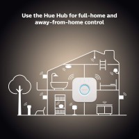 Philips Hue Dimmable White Br30 Starter Kit Dimmable Only Compatible With Alexa Apple Homekit Google Home