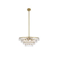 Ella 24 Inch Pendant In Brass