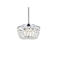 Gianna 10 Inch Pendant In Chrome