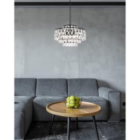 Mila 20 Inch Pendant In Black