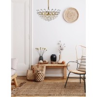 Emilia 18 Inch Pendant In Brass