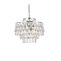 Mila 16 Inch Pendant In Chrome