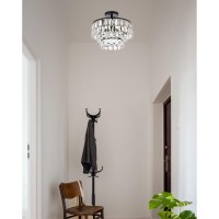 Mila 14 Inch Flush Mount In Black