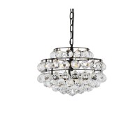 Savannah 14 Inch Pendant In Black