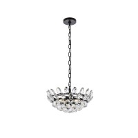 Emilia 16 Inch Pendant In Black