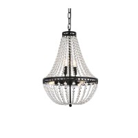 Valeria 14 Inch Pendant In Black