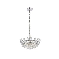 Emilia 16 Inch Pendant In Chrome