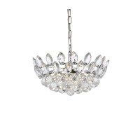 Emilia 16 Inch Pendant In Chrome