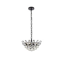 Emilia 14 Inch Pendant In Black