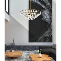 Ella 28 Inch Pendant In Brass