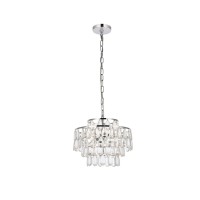 Mila 14 Inch Pendant In Chrome