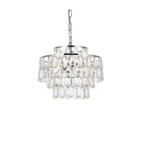 Mila 14 Inch Pendant In Chrome