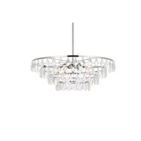 Ella 28 Inch Pendant In Chrome