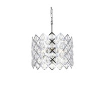 Lyla 13 Inch Pendant In Chrome