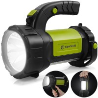 Alpswolf Camping Lantern Rechargeable Led Flashlight Spotlight Lantern With 800Lm 3600 Capacity Battery Powered Portable Brig